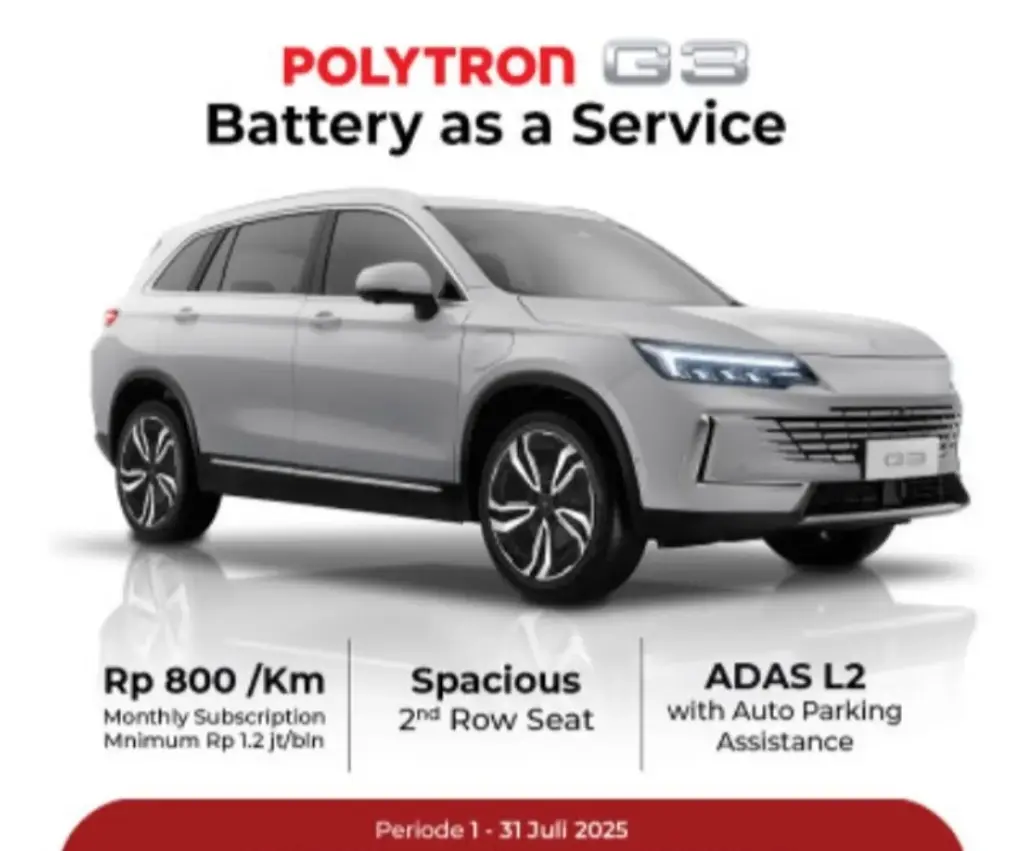 mobil listrik Polytron