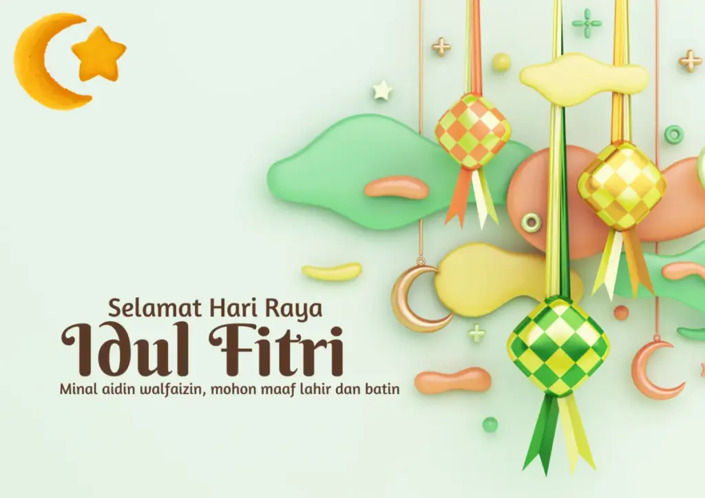 contoh ucapan selamat idul fitri