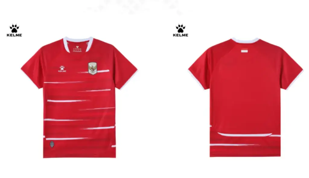 Jersey Timnas Indonesia Kelme