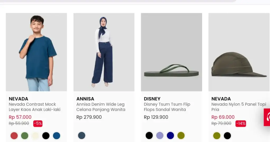 promo baju lebaran di matahari