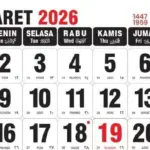 Cuti Bersama dan Libur Lebaran 2026
