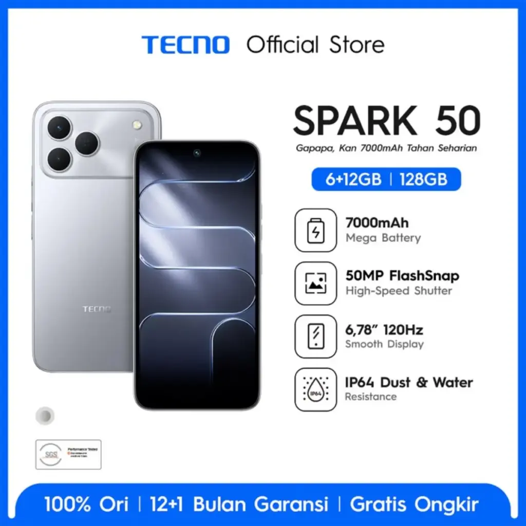 HP Tecno Spark 50