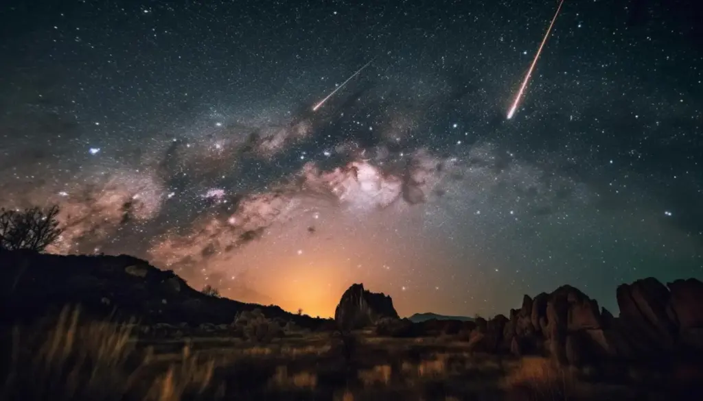 cara melihat hujan meteor eta lyrids